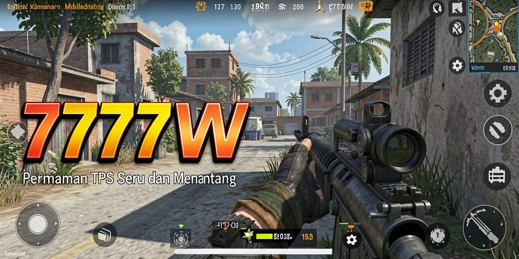 Gameplay seru di 7777W dengan pertempuran tak terlupakan.