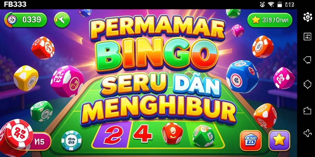 Tangkapan layar utama FB333 menampilkan gameplay Bingo yang menarik.