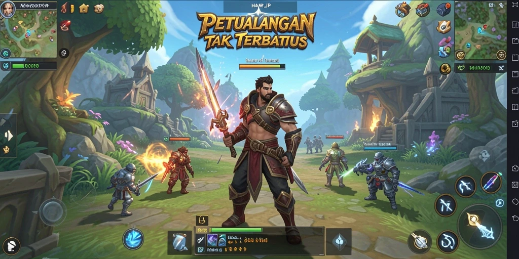 Gameplay menarik dan dunia petualangan yang menawan di HARAPJP.
