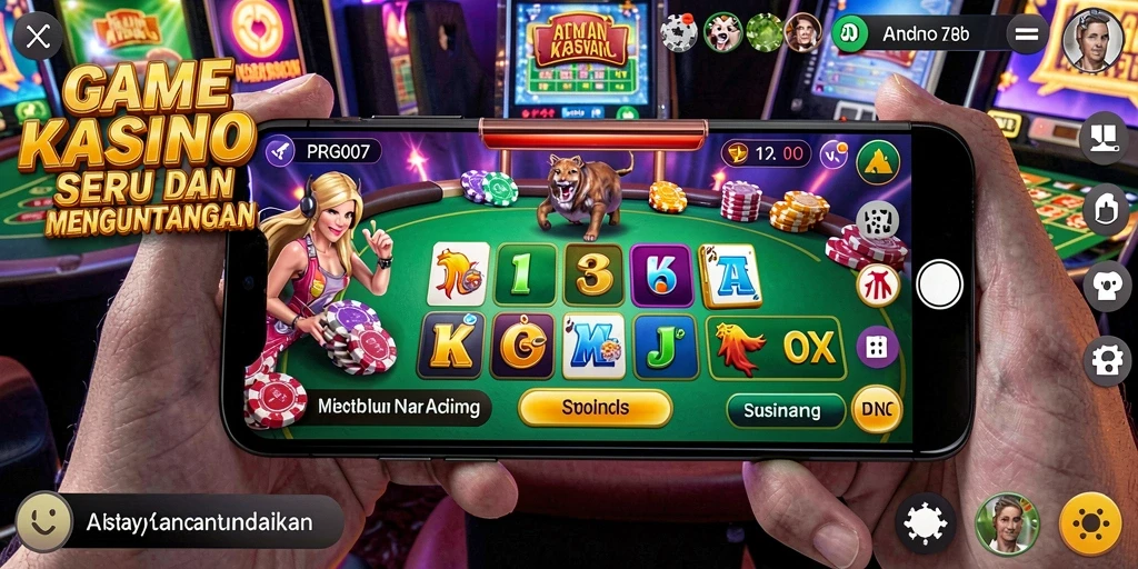 Tampilan iGameplay menarik dari permainan Kasino PRG007.