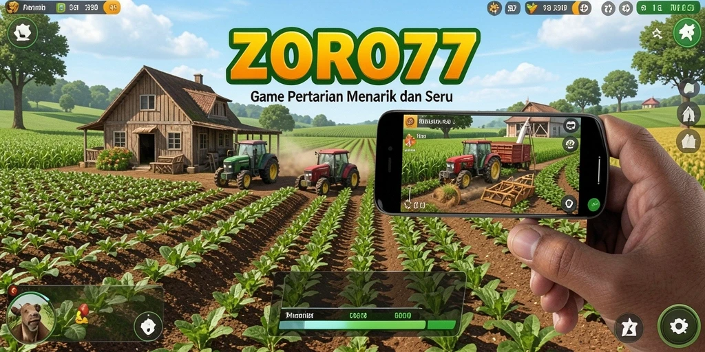 Tampilan gameplay <strong>ZORO77</strong> yang menarik dan penuh warna.